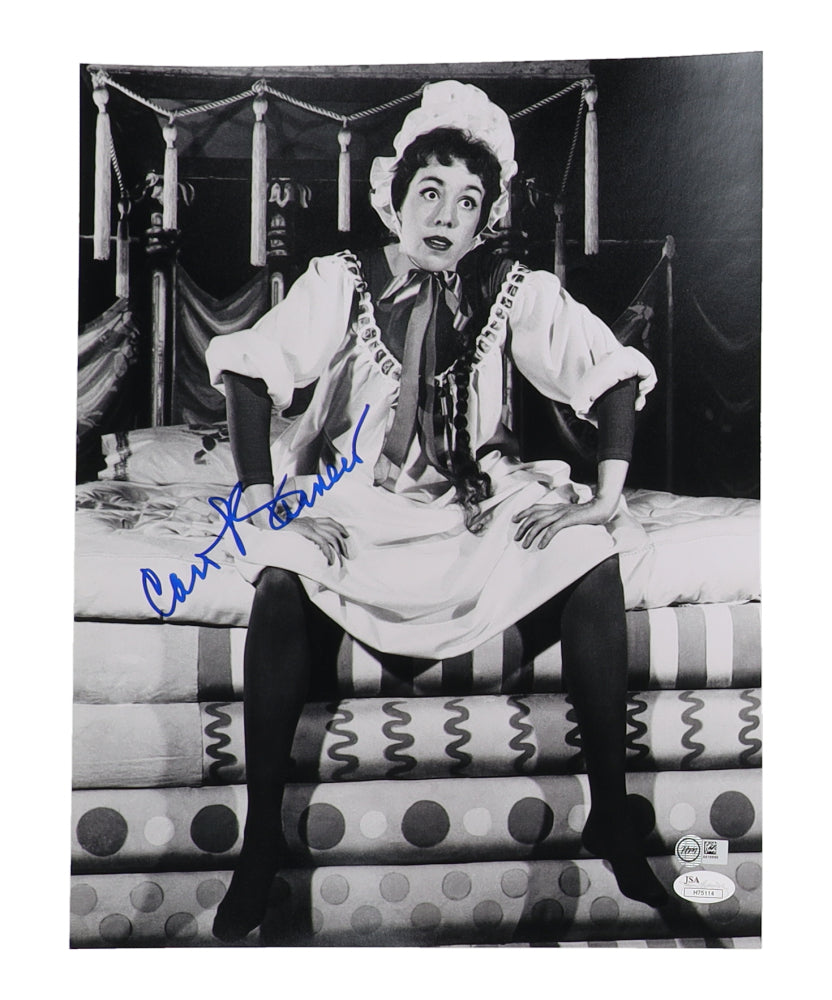 Carol Burnett Signed (JSA) "Once Upon a Mattress" 11x14 Photo - Princess Winnifred