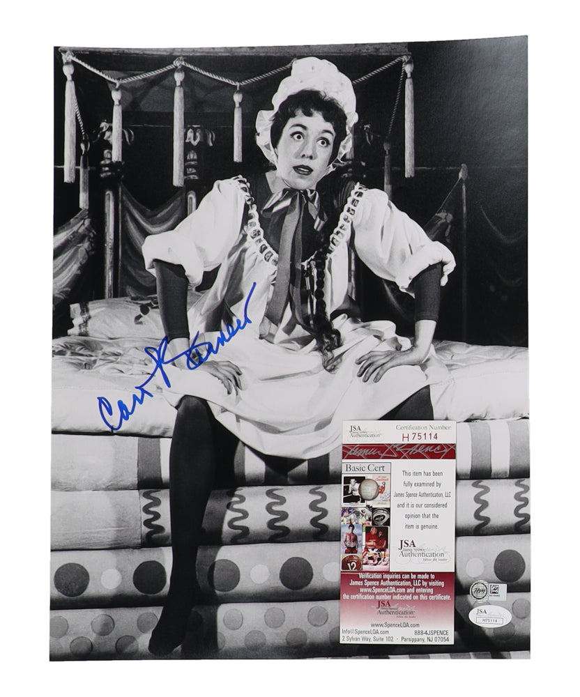 Carol Burnett Signed (JSA) "Once Upon a Mattress" 11x14 Photo - Princess Winnifred