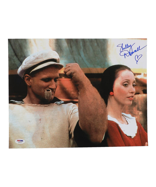 Shelley Duvall Signed (PSA) "Popeye" 11x14 Photo - Olive Oyl