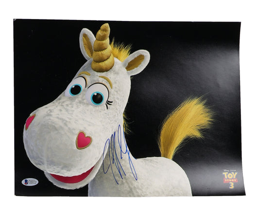 Jeff Garlin Signed "Toy Story 4" 11x14 Photo (Beckett) Buttercup