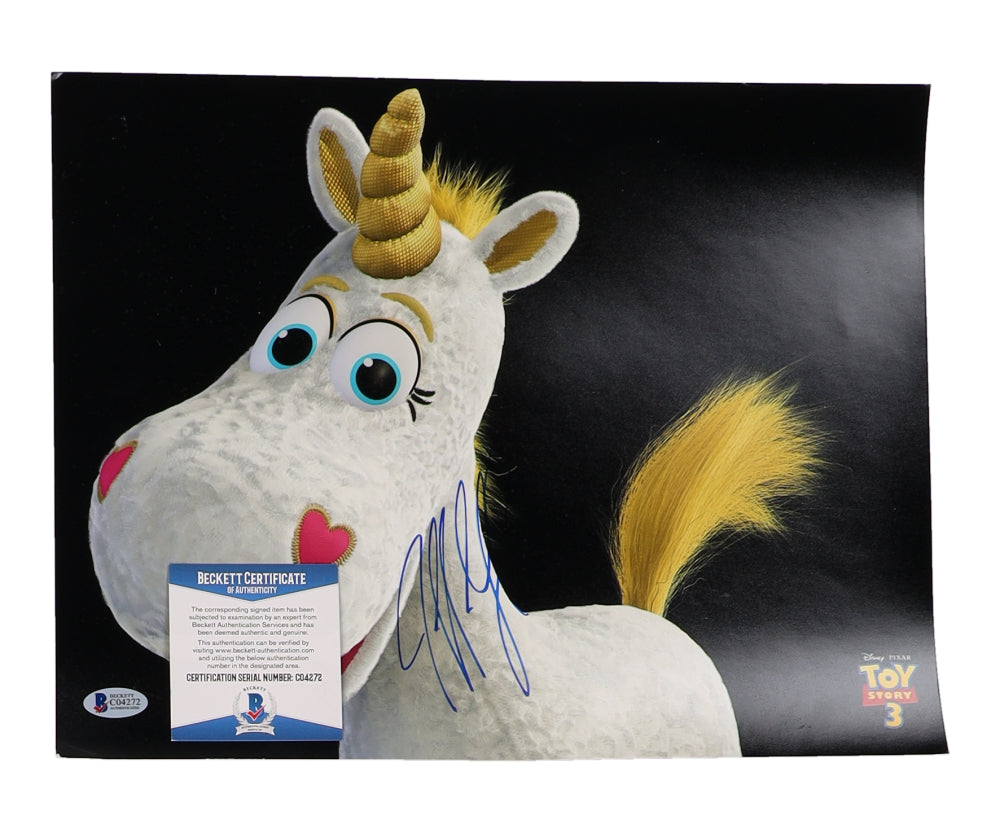 Jeff Garlin Signed "Toy Story 4" 11x14 Photo (Beckett) Buttercup