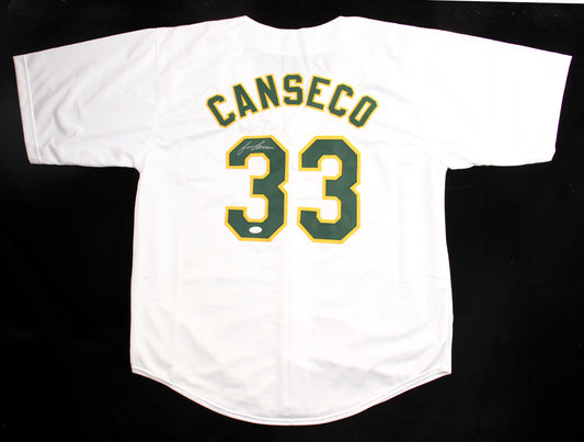 Jose Canseco Signed Jersey (JSA) Oakland Athletics