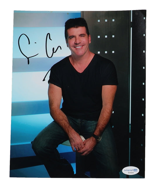 Simon Cowell Signed "American Idol" 8x10 Photo (ACOA)
