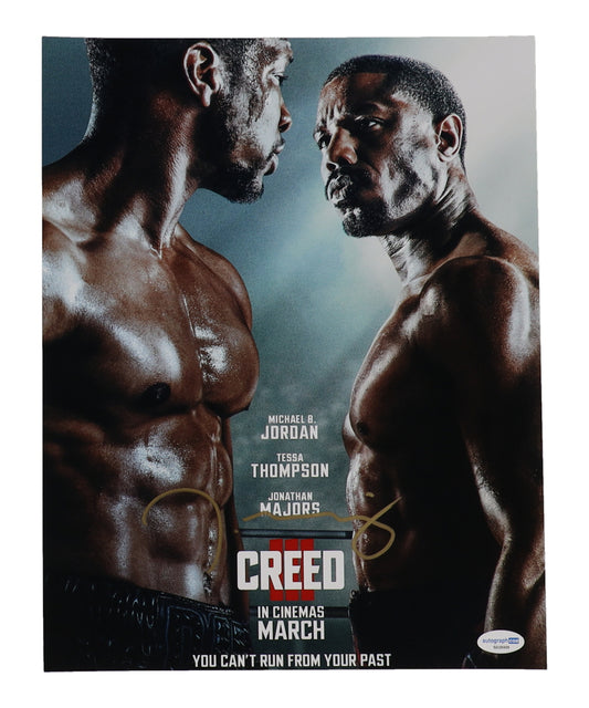 Jonathan Majors Signed "Creed III" 11x14 Photo (AutographCOA) Damian "Diamond Dame" Anderson
