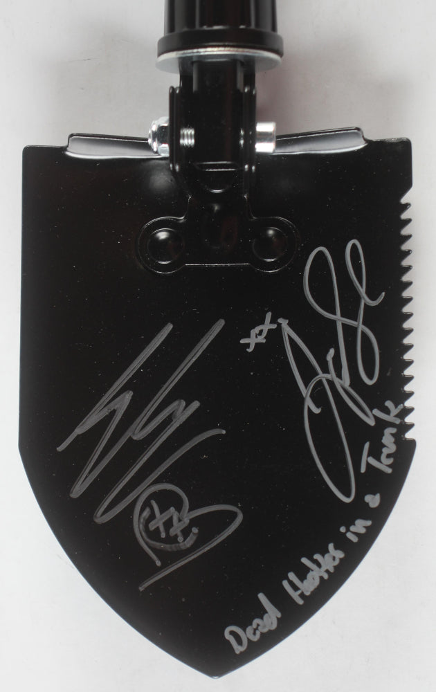 Jen Soska & Sylvia Soska Signed (JSA) "Dead H***** In A Trunk" Survival Shovel - Twisted Sisters