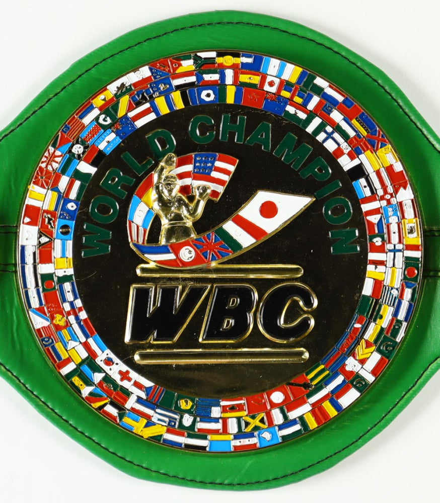 Errol Spence Jr. Signed WBC Full-Size Championship Belt (Beckett) Beckett Witnessed - The Truth