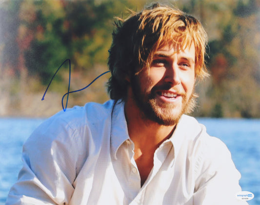 Ryan Gosling Signed "The Notebook" 11x14 Photo (ACOA) Noah Calhoun