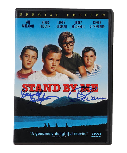 Bruce Evans & Raynold Gideon Signed (JSA) "Stand By Me" DVD - Screenwriters