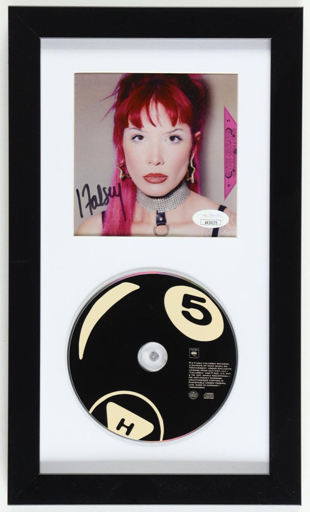 Halsey Signed (JSA) "The Great Impersonator" Custom Framed CD Insert Display