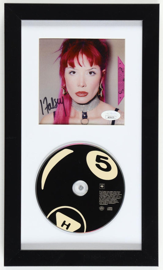 Halsey Signed (JSA) "The Great Impersonator" Custom Framed CD Insert Display