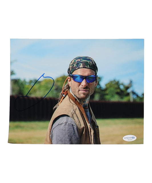 Glen Powell Signed "Hit Man" 8x10 Photo (JSA) Gary Johnson