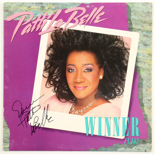 Patti LaBelle signed (JSA) "Winner in You" Vinyl Record Album Sleeve