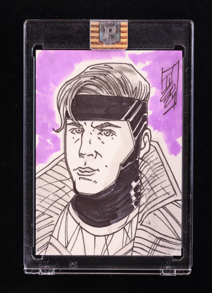 Gambit | Deadpool & Wolverine | Original Art Sketch Card by Tom Hodges (1/1 Original Art) One of One | Renowned Comic Book Artist