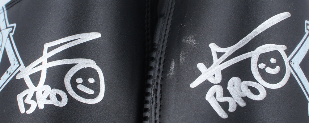 Matt Riddle Signed (JSA) Pair of WWE ISlide Sandals Inscribed "Bro" - Both Shoes Hand-Signed by Matt Riddle
