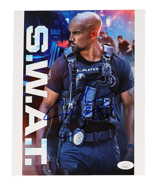 Shemar Moore Signed (JSA) "S.W.A.T." 8x10 Photo - Sergeant Daniel "Hondo" Harrelson Jr.