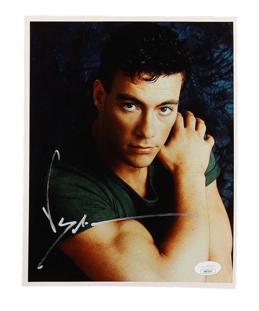 Jean-Claude Van Damme Signed 8x10 Photo (JSA)