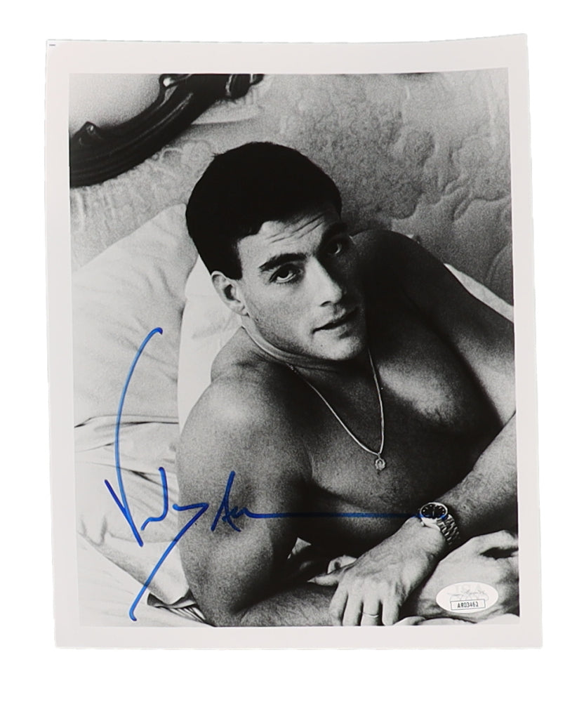 Jean-Claude Van Damme Signed (JSA) 8x10 Photo
