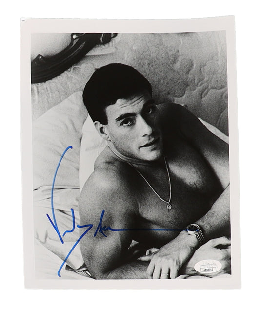 Jean-Claude Van Damme Signed (JSA) 8x10 Photo
