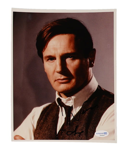 Liam Neeson Signed 8x10 Photo (AutographCOA)