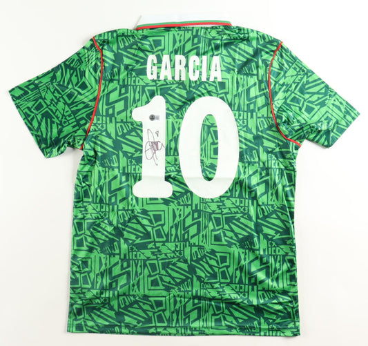 Luis Garcia Signed Jersey (Beckett) Mexican National Team