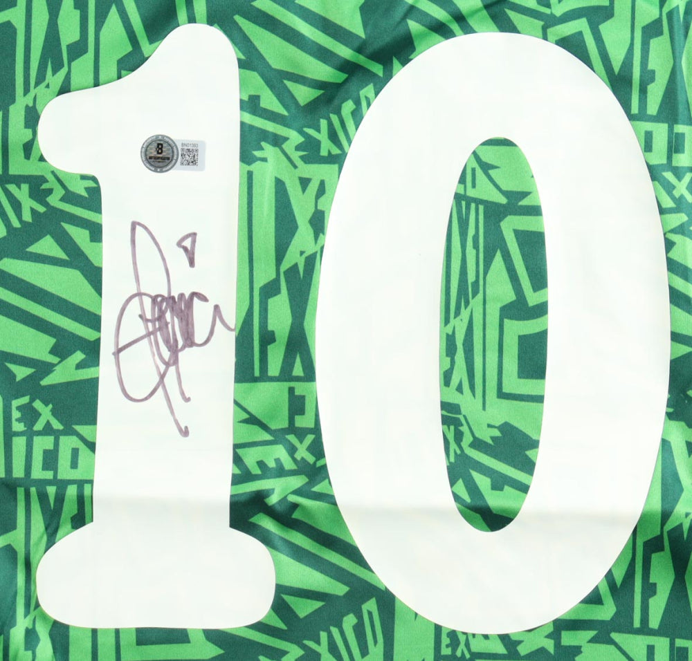 Luis Garcia Signed Jersey (Beckett) Mexican National Team