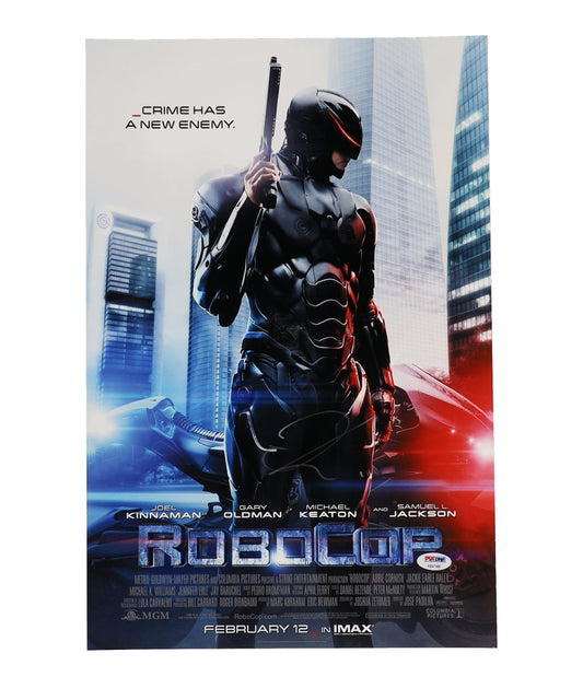 Joel Kinnaman Signed "RoboCop" 11x17 Photo (PSA)