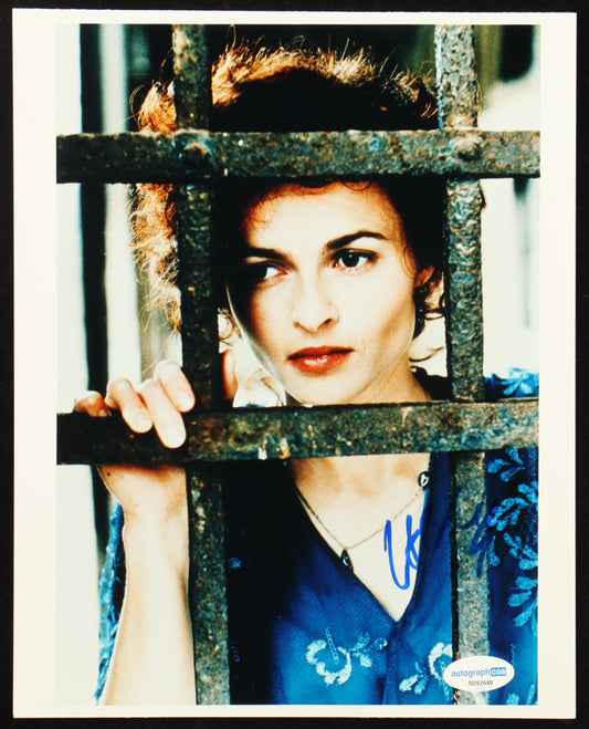 Helena Bonham Carter Signed "The Wings of the Dove" 8x10 Photo (ACOA) Kate Croy