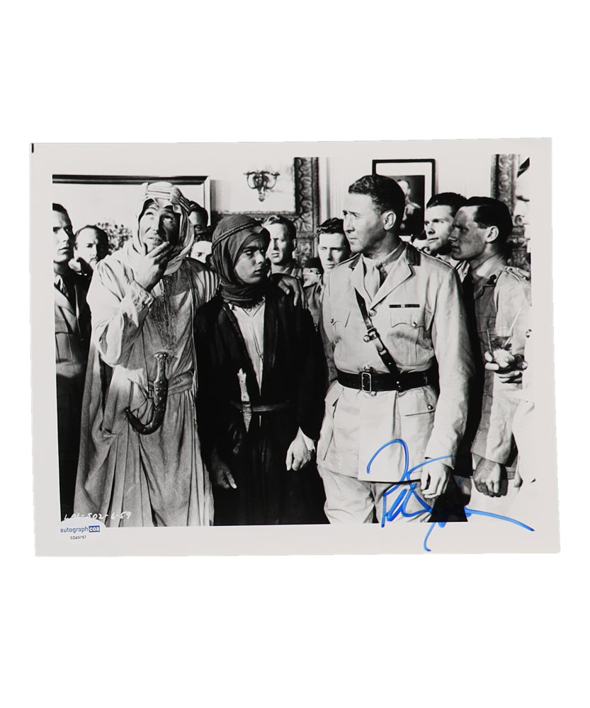Peter O'Toole Signed (ACOA) "Lawrence of Arabia" 8x10 Photo - T. E. Lawrence