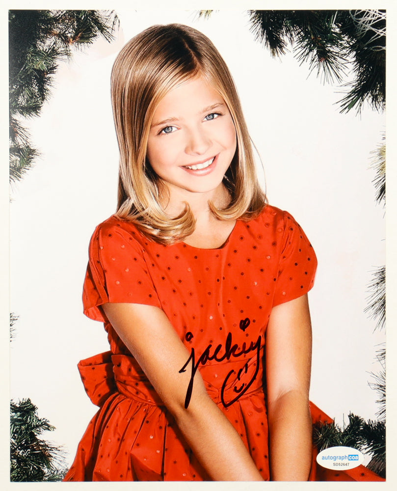 Jackie Evancho Signed 8x10 Photo (ACOA)