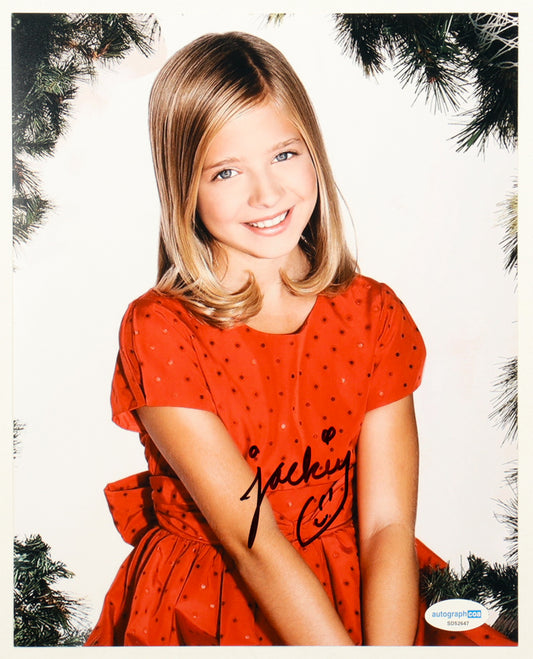 Jackie Evancho Signed 8x10 Photo (ACOA)
