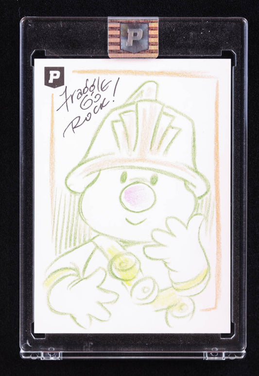 Flex Doozer | Fraggle Rock | Original Art Sketch Card by Guy Gilchrist (1/1 Original Art) World Renowned Illustrator | Jim Henson’s Cartoonist