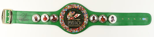Deontay Wilder Signed WBC Championship Belt (Beckett)