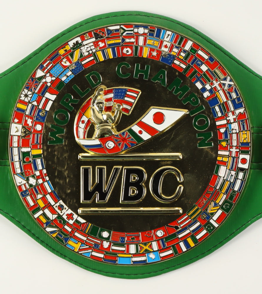 Deontay Wilder Signed (Beckett) WBC Championship Belt