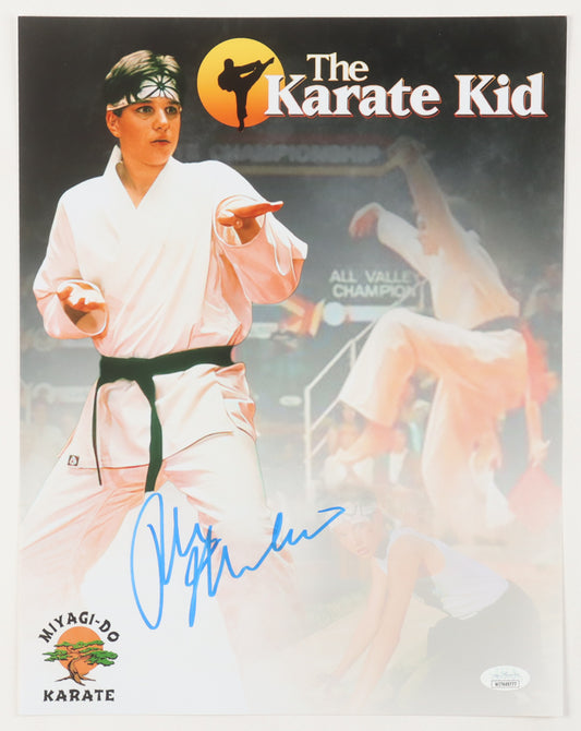 Ralph Macchio Signed (JSA) "The Karate Kid" 11x14 Photo - JSA Witnessed