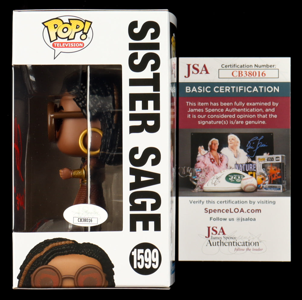Susan Heyward Signed (JSA) "The Boys" #1599 Sister Sage Funko Pop! Vinyl Figure Inscribed "'Sage'" - Sister Sage