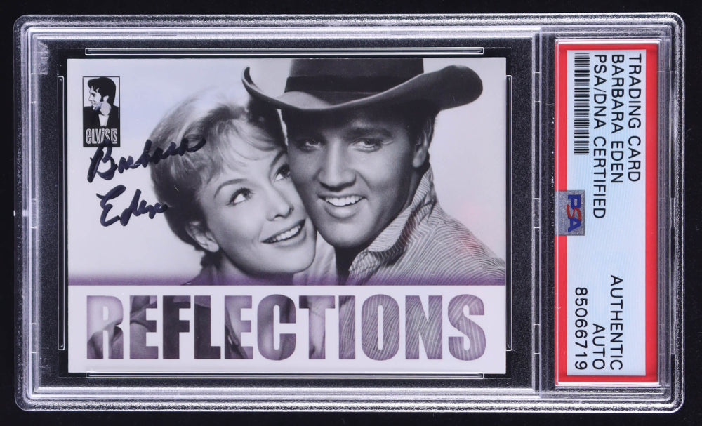 Barbara Eden Signed 2007 Elvis Is #70 (PSA)