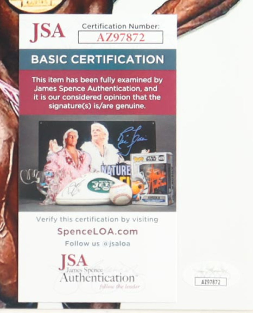 Ronnie Coleman Signed (JSA) 8x10 Photo Inscribed "GOAT"