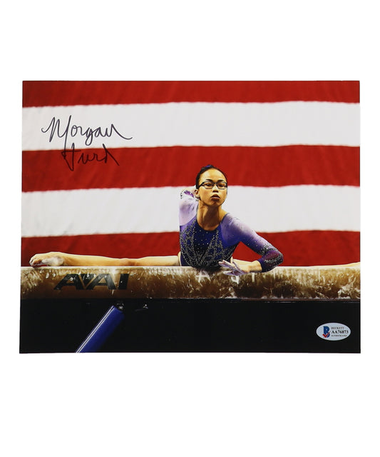 Morgan Hurd Signed 8x10 Photo (Beckett COA) Artistic Gymnastics