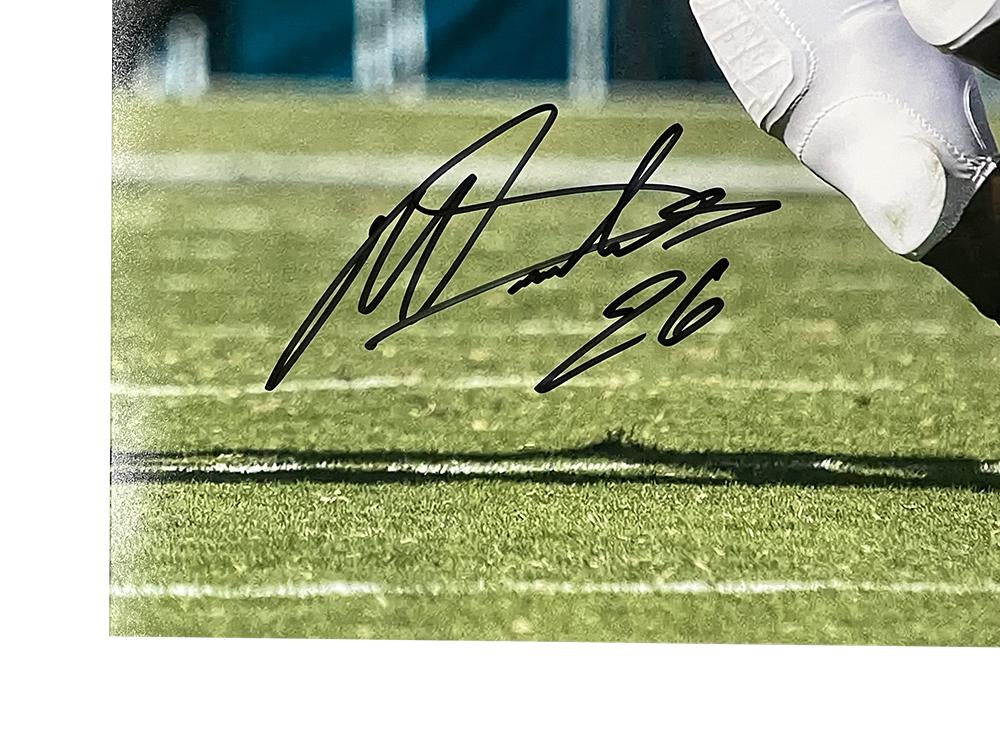 Miles Sanders Signed Eagles 16x20 Photo (JSA)