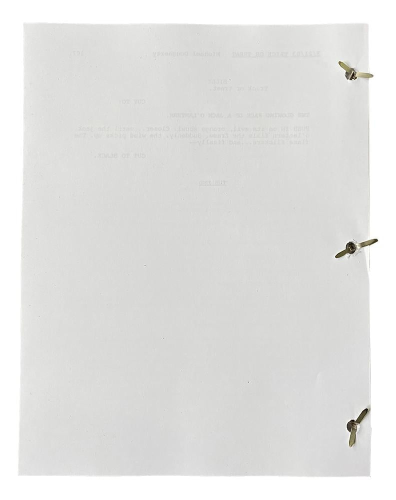 Andrew Bryniarski Signed (JSA) "The Texas Chainsaw Massacre" Movie Script - JSA Witnessed