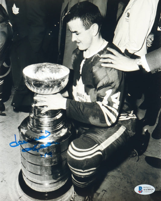 Dave Keon Signed Maple Leafs 8x10 Photo (Beckett)