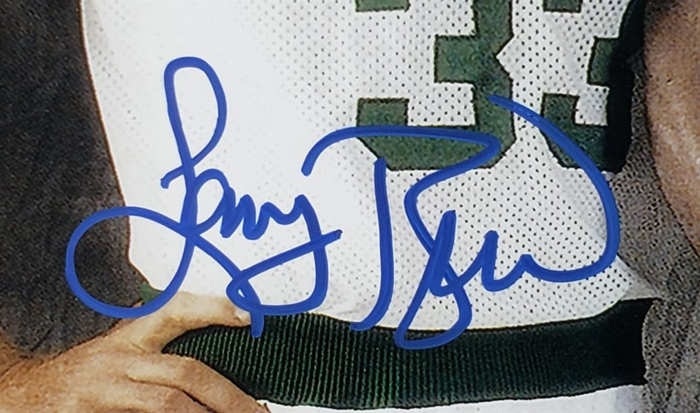 Larry Bird, Kevin McHale & Robert Parish Signed Boston Celtics 16x20 Photo (JSA COA)