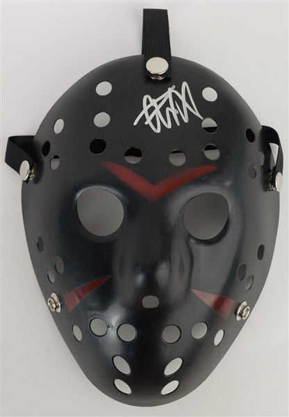 Spencer Charnas Signed Friday the 13th Mask (JSA Witness COA)