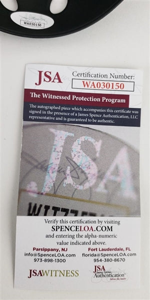 Spencer Charnas Signed Friday the 13th Mask (JSA Witness COA)