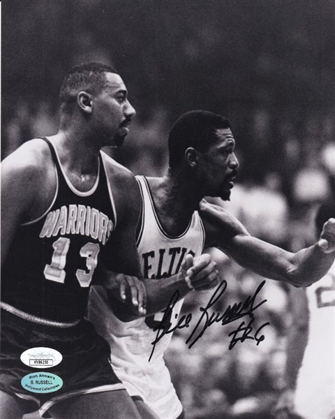 Bill Russell (D.2022) Signed Boston Celtics 8x10 Photo (JSA COA)