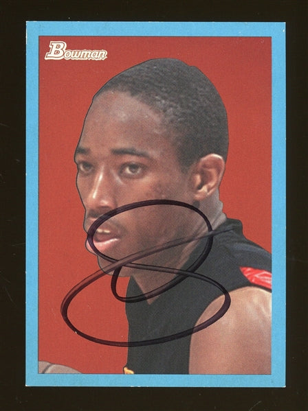 DeMar DeRozan Signed 2009 Topps 1948 Bowman #105- #330 of 1948 (PSA COA) - Rookie Card