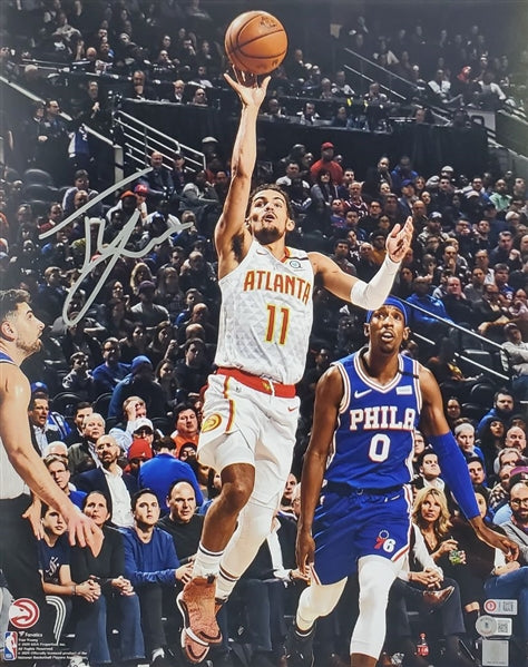 Trae Young Signed Atlanta Hawks 16x20 Photo (Beckett Witness Certified & USA SM Hologram)