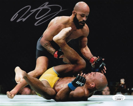 Demetrious Johnson Signed UFC 8x10 Photo (JSA Witness COA)