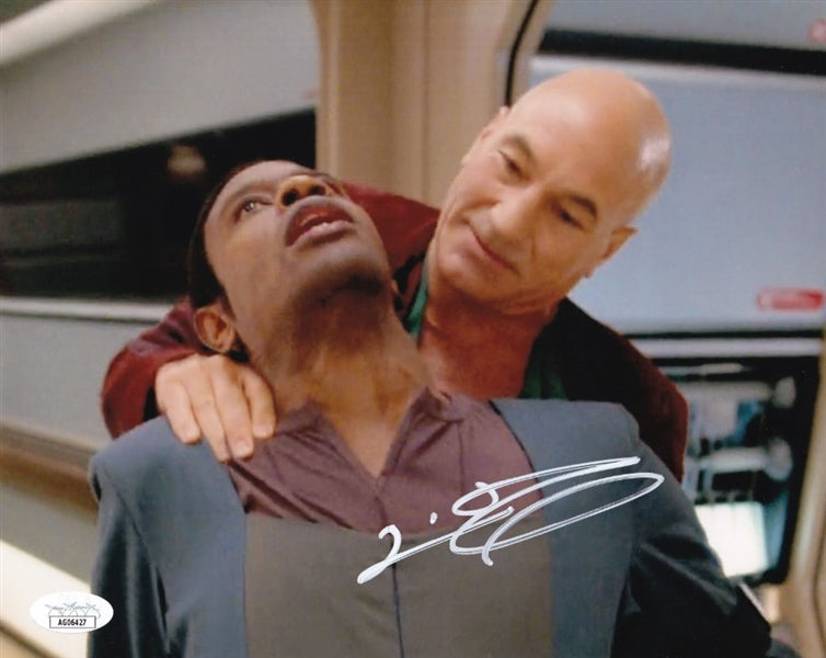 Tim Russ Signed Star Trek 8x10 Photo (JSA COA)