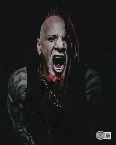 Chad Gray "Stay Metal!" Signed Mudvayne 8x10 Photo (Beckett Certified)